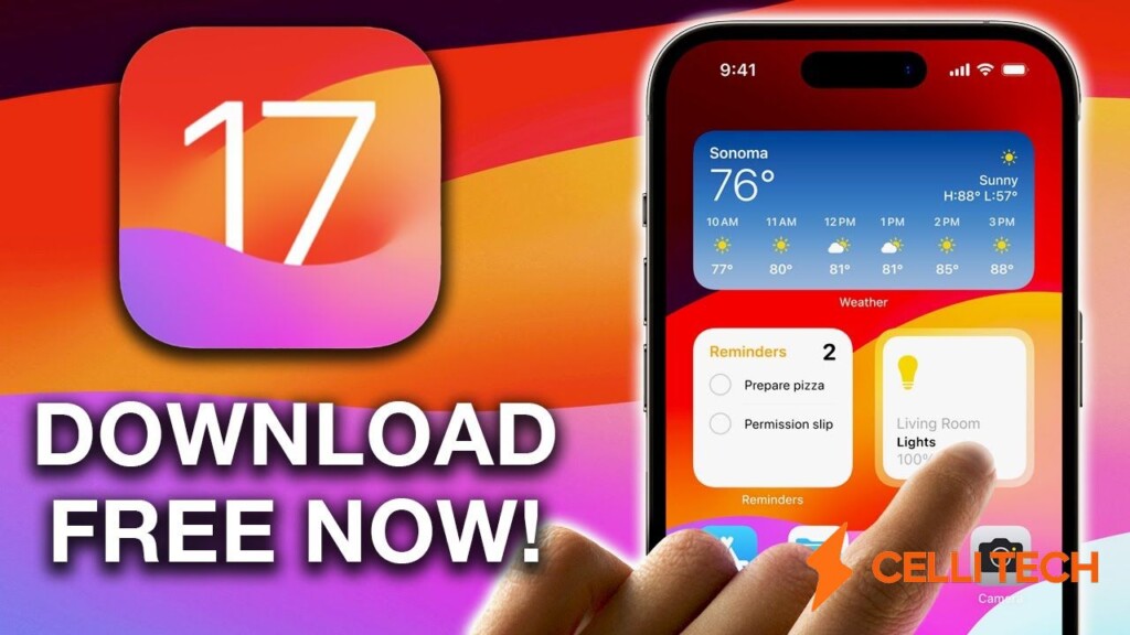 Cập nhật iOS 17 hoàn toàn miễn phí
